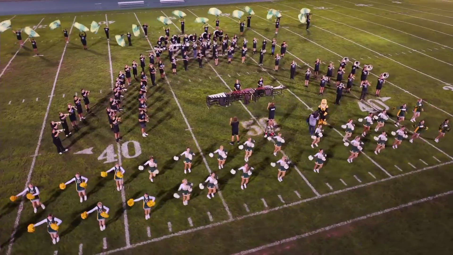 We spent the morning with Marion L. Steele High School in Amherst for our sixth edition of Friday Football Fever on WKYC.