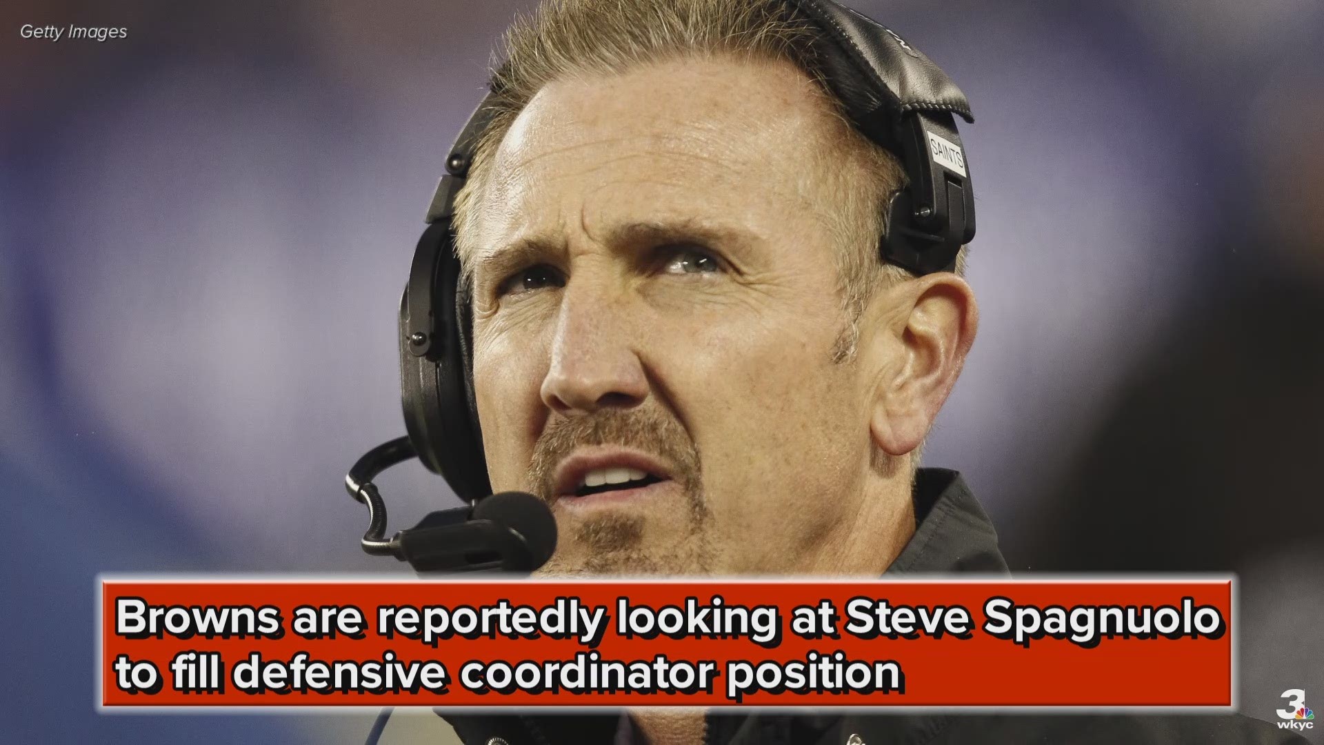 Reportedly, the Cleveland Browns are working to line up an interview with Steve Spagnuolo for their defensive coordinator position.