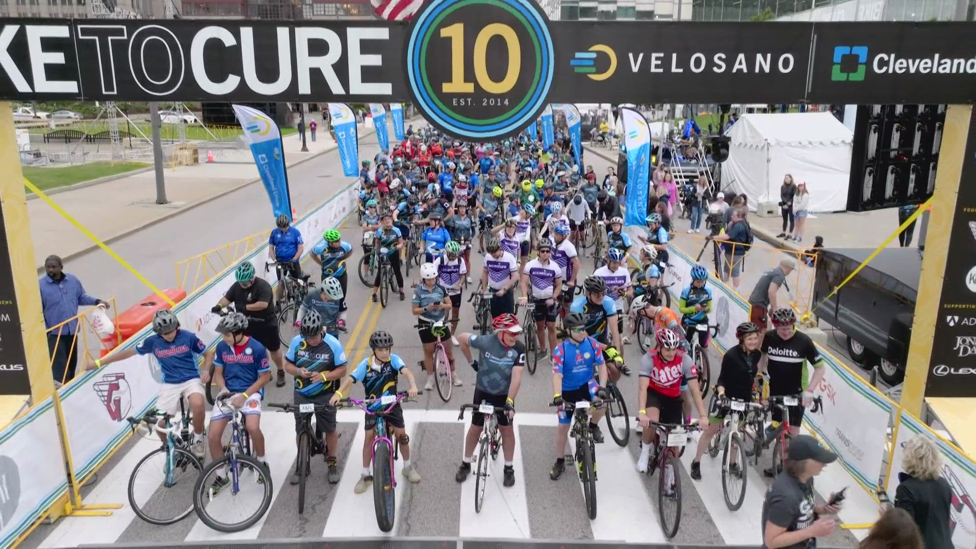 Michelle Amato, VP of Philanthropy at Cleveland Clinic and Nicole Peters, executive director of VeloSano, join 3News to reveal how much money was raised.