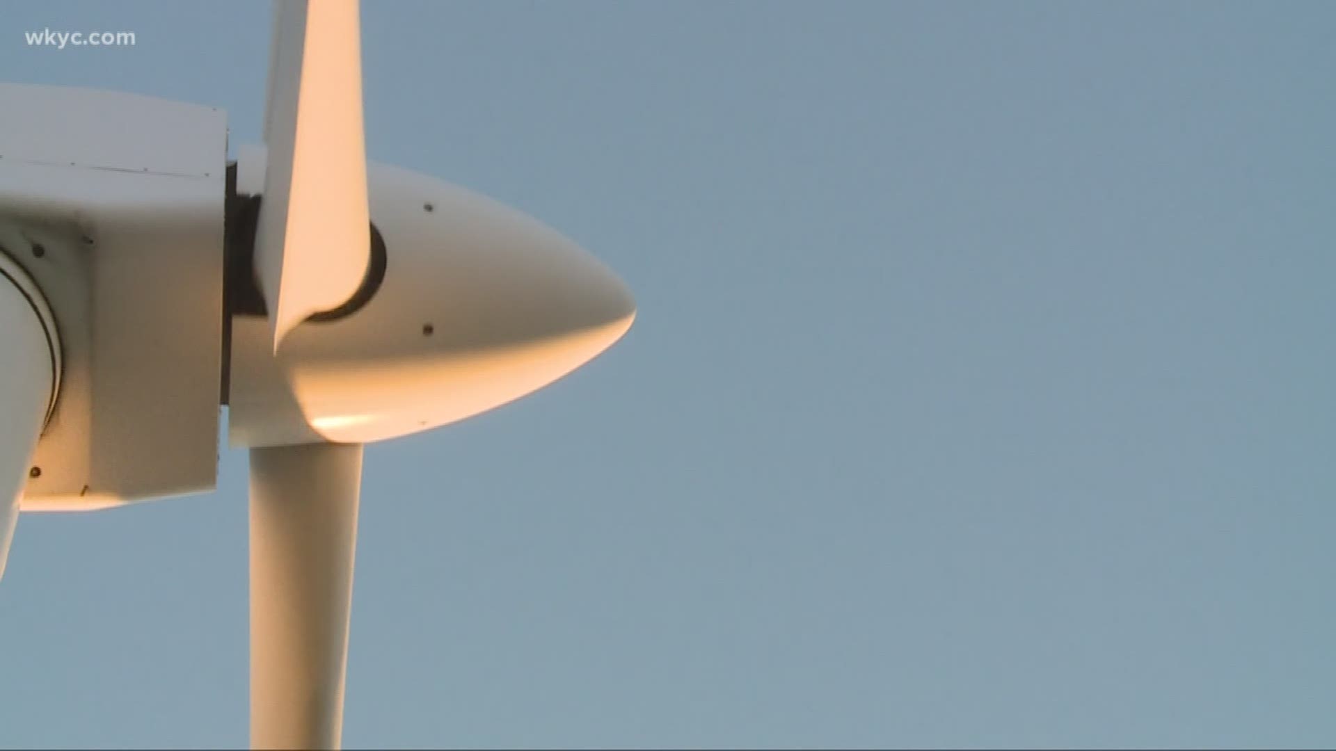 What are the pros and cons of proposed wind turbine facility on Lake Erie?