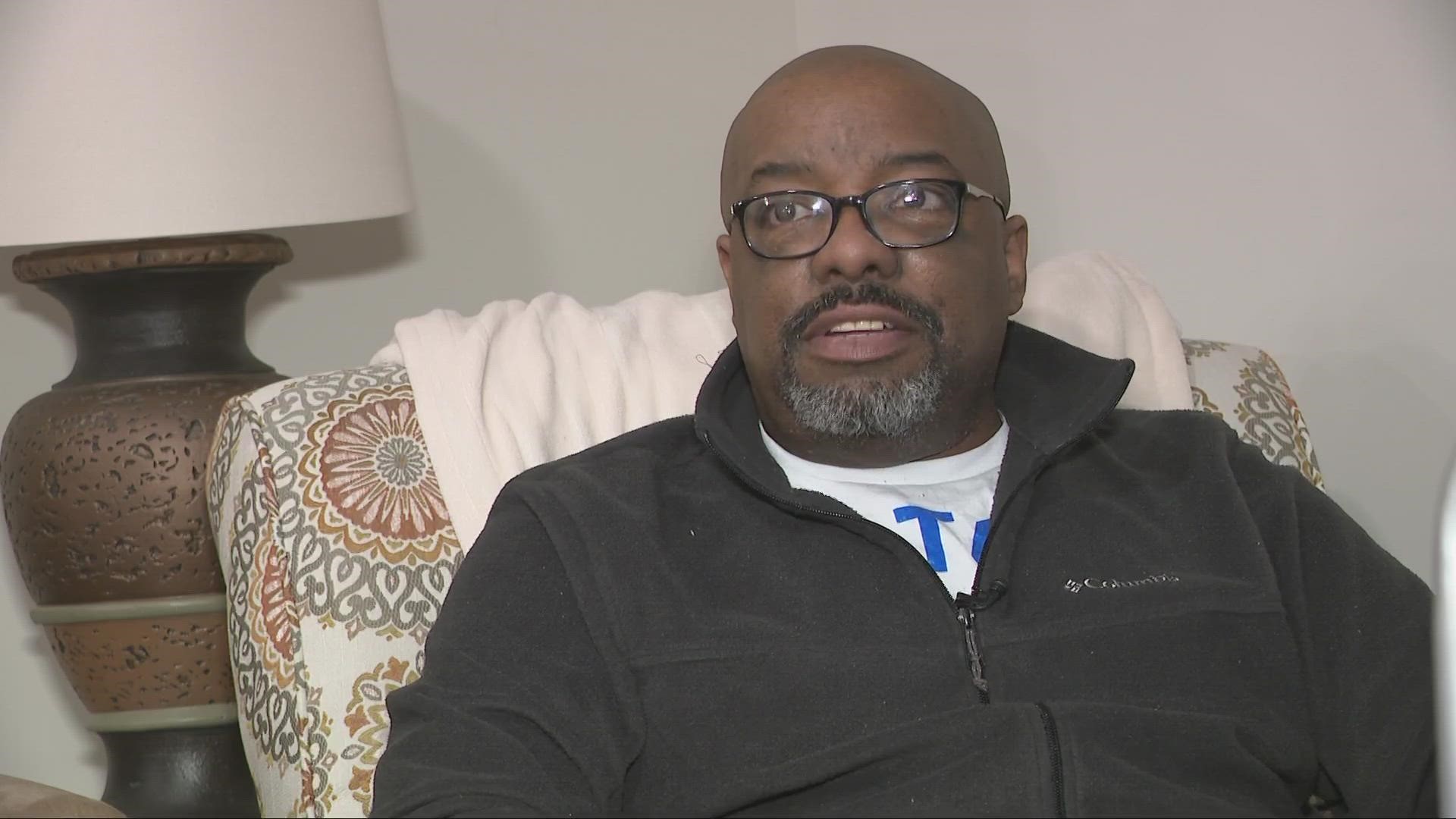 David Upshaw was attacked by an inmate back in October. Four months later, he's still battling neurological and vision issues.