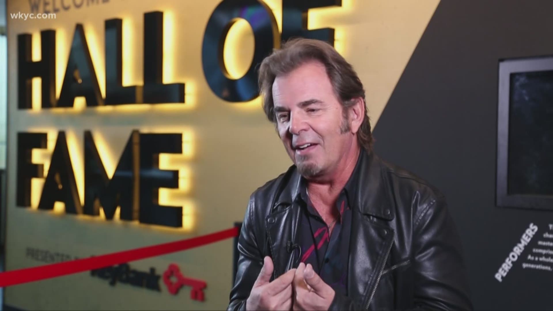 Journey's Jonathan Cain visits Rock & Roll Hall of Fame