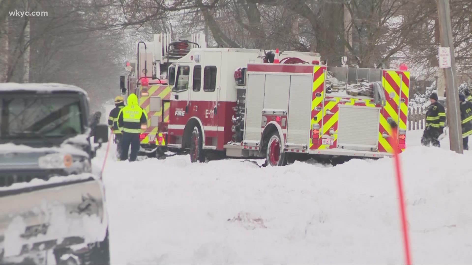 First responders take an extra step when it comes to preparing for the snowy roads. Emma Henderson has the story.