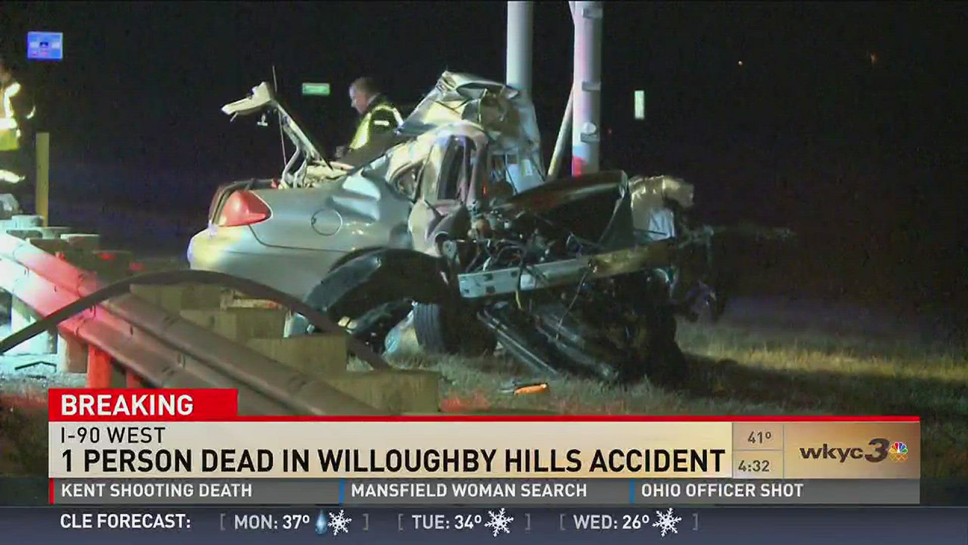 1 killed in Willoughby Hills crash