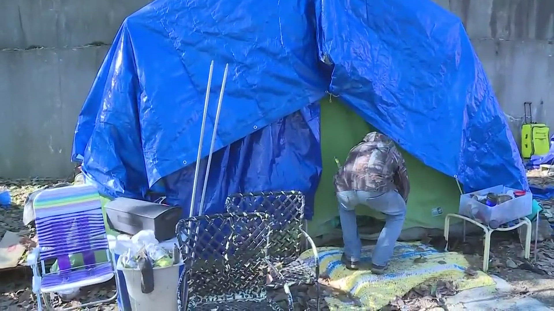 Akron's tent city gets notice to shut down or file to rezone in 30 days