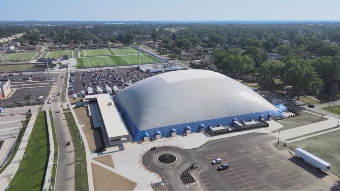 Pro Football Hall of Fame Village is more like a town