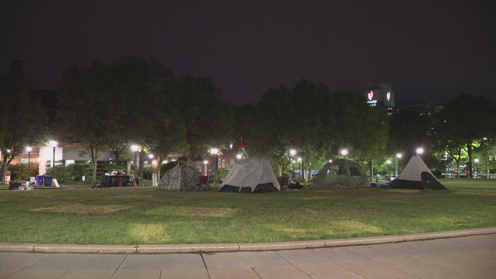 3News has confirmed organizers have decided to take the encampment down with the spring semester ending this week, though they vowed their protests would continue.