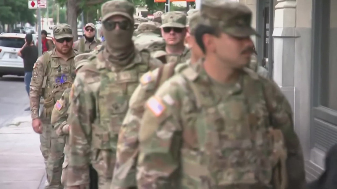 Texas governor sends National Guard to tamp down ICE protests | wkyc.com
