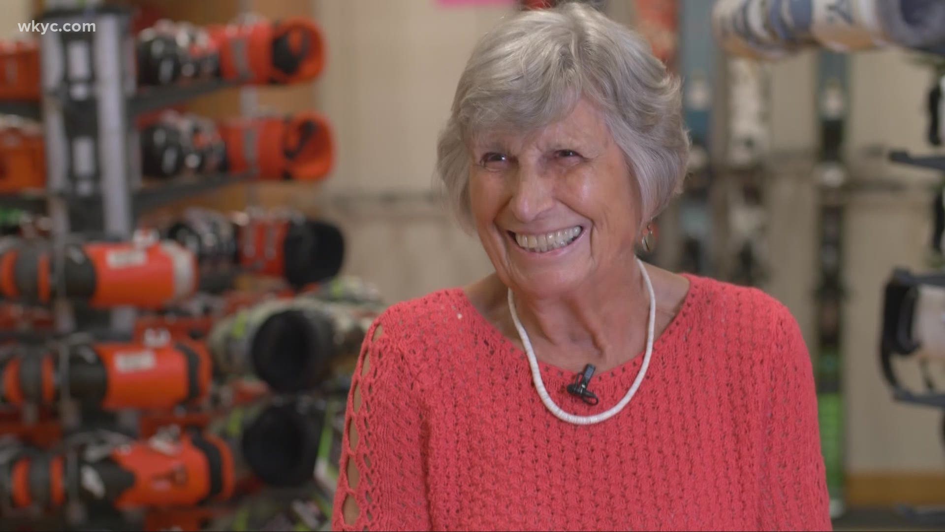 Lilly Kron set swimming records in her 50s, then did it again in her 70s.