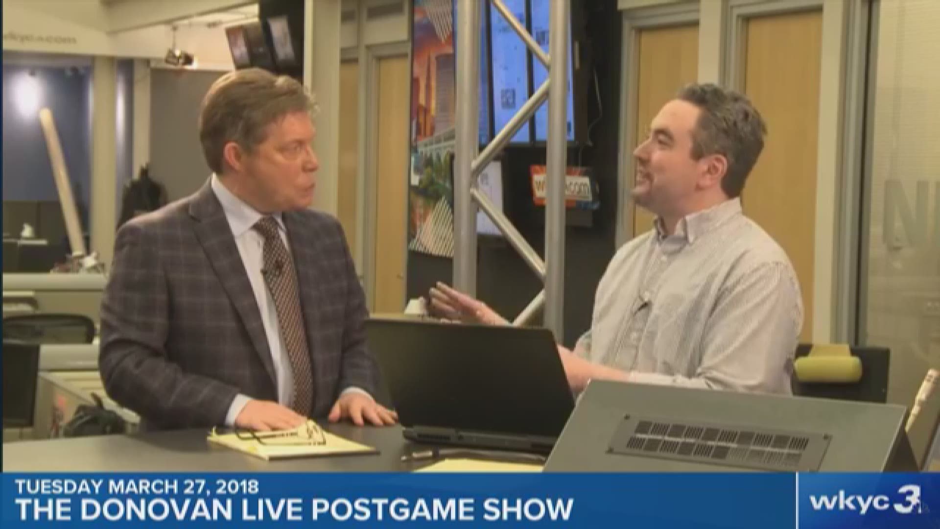 What is the Cleveland Browns plan for picking QB in draft?  The Donovan Live Postgame Show