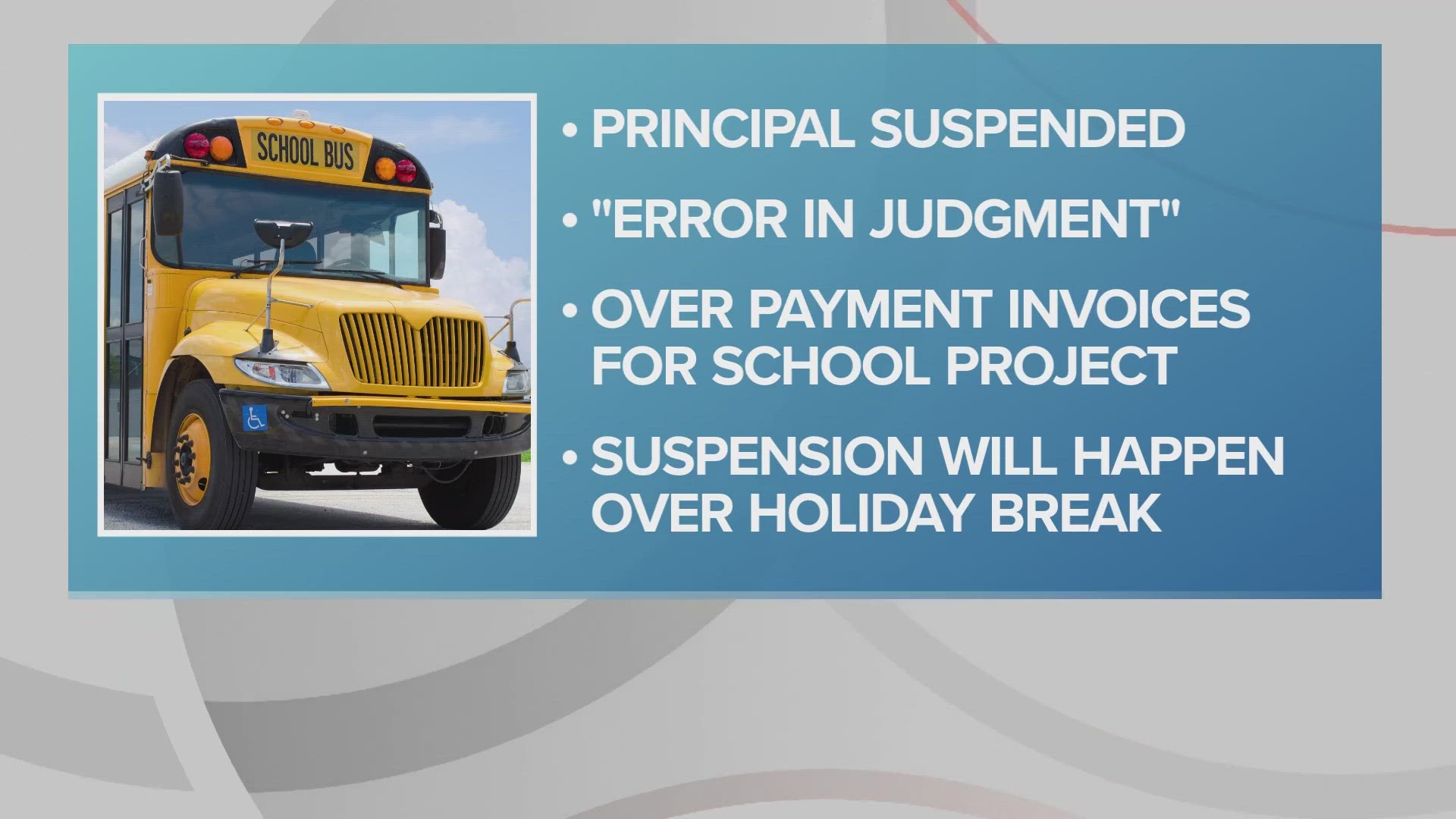 Euclid High School principal Corey Russell will serve the suspension on Dec. 27 through 29 and Jan. 3 and 4.