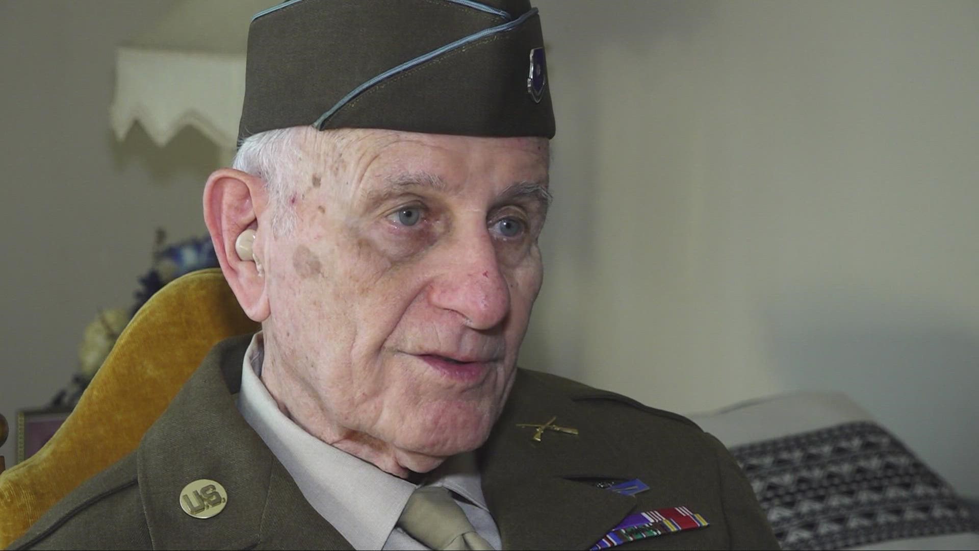 Robert Sabetay, 97, will return to France with 29 other WWII veterans to mark the 78th anniversary of D-Day.