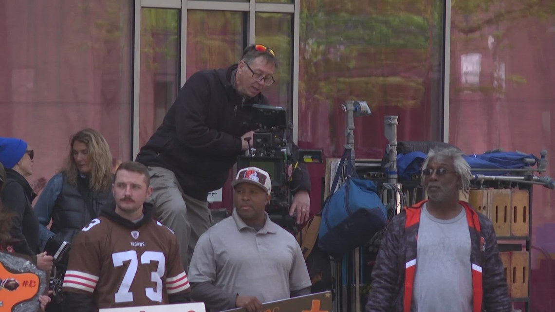 Downtown Cleveland transformed into TV set as film industry growth continues