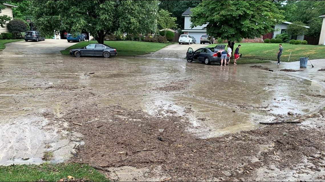 Clean up underway after flooding affects streets, homes in Parma and