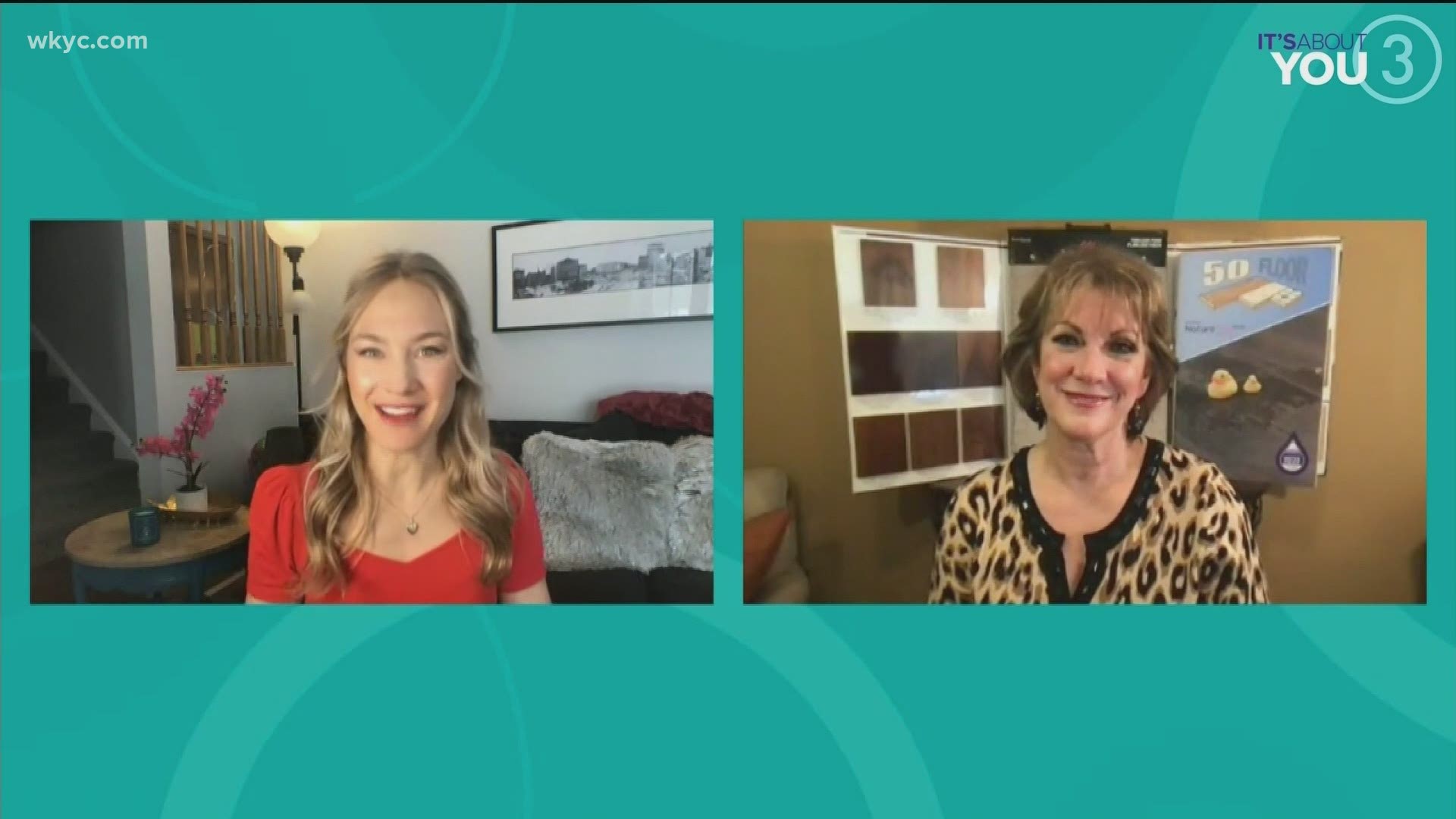 Judy Brown is here and talks with Alexa about a great way to brighten up your home with 50 Floor! Their March Special just started and it has the word FREE in it!