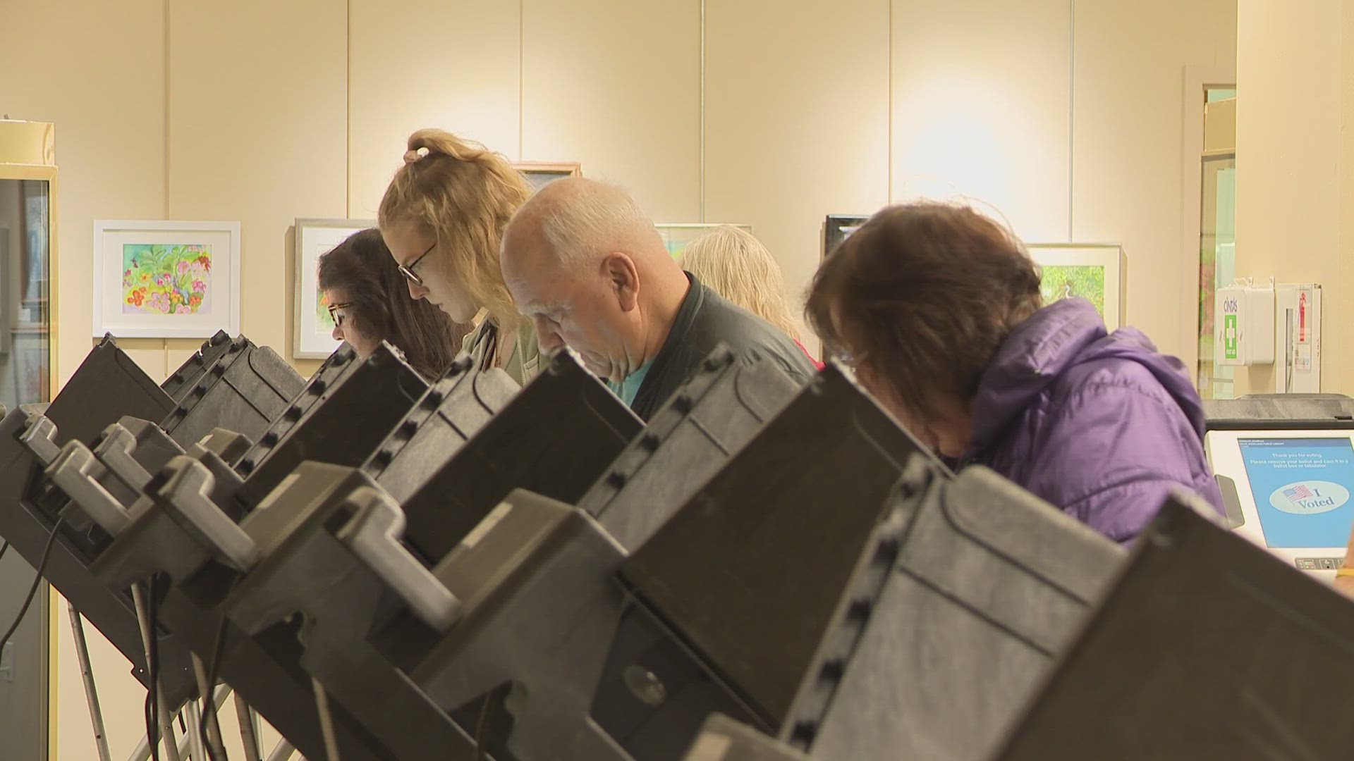The polls are open in Ohio from 6:30 a.m. until 7:30 p.m.