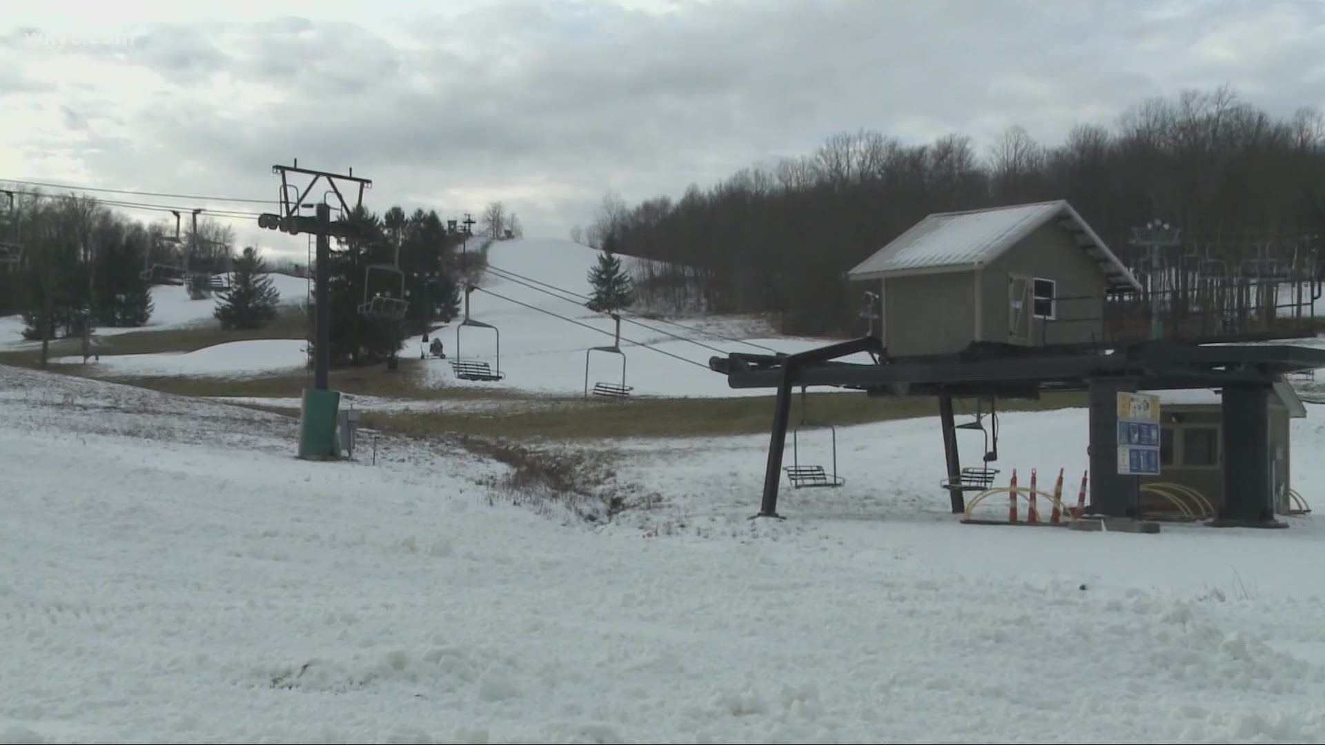 Here in Northeast Ohio, ski resorts are getting ready to reopen. Carl Bachtel has a look at the preparations taking place.