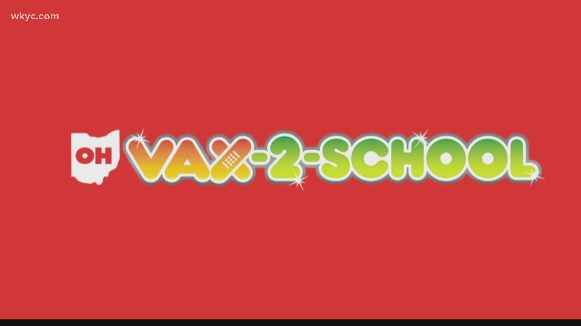 Sunday marks the deadline for Ohioans aged 5 years and older to enter the first Vax-2-School scholarship drawing. Interested parties have until Sunday at 11:59 p.m