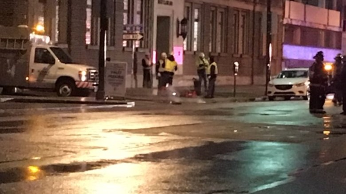 Manhole covers blown off by underground explosions in downtown ...