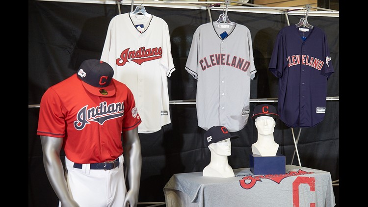 cleveland indians jersey history