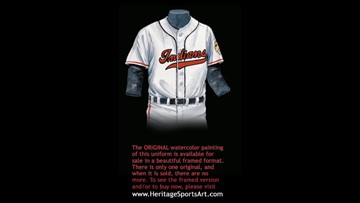 cleveland indians jersey history