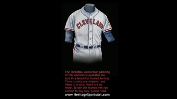 cleveland indians jersey history