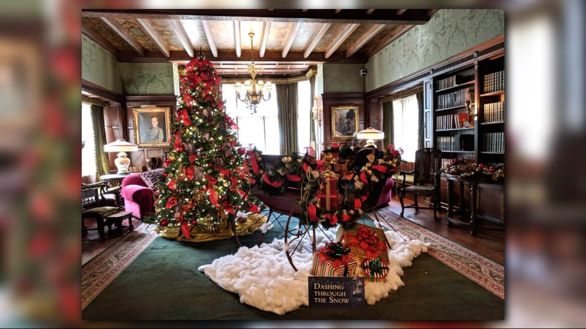 Stan Hywet's 'Deck the Hall' holiday display is in the national