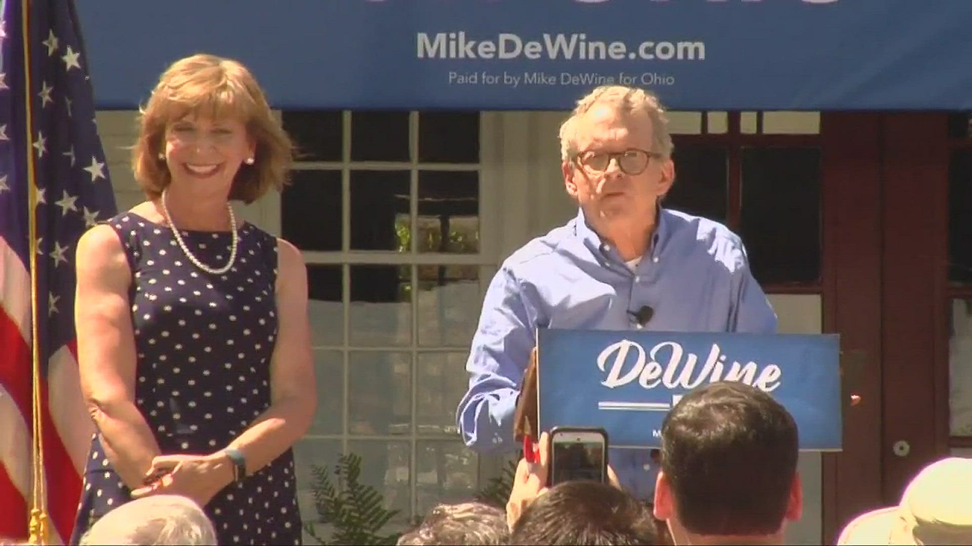 June 26, 2017: It's official. Ohio Attorney General Mike DeWine has joined the crowded field of candidates to become the state's next governor.