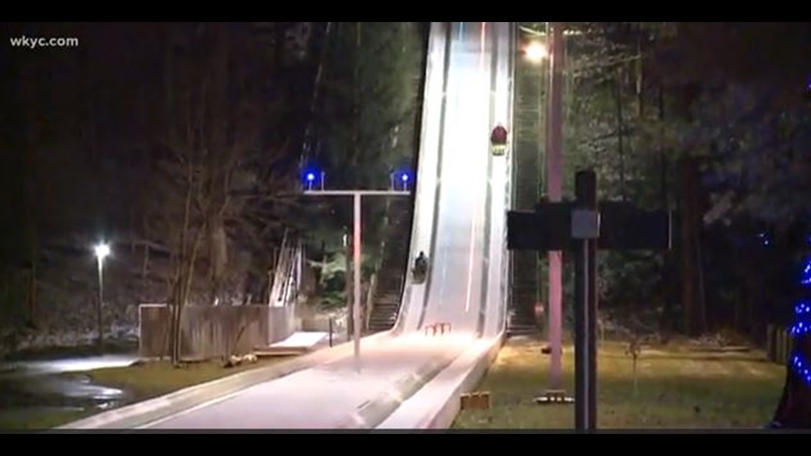Cleveland Metroparks toboggan chutes in Strongsville open for the