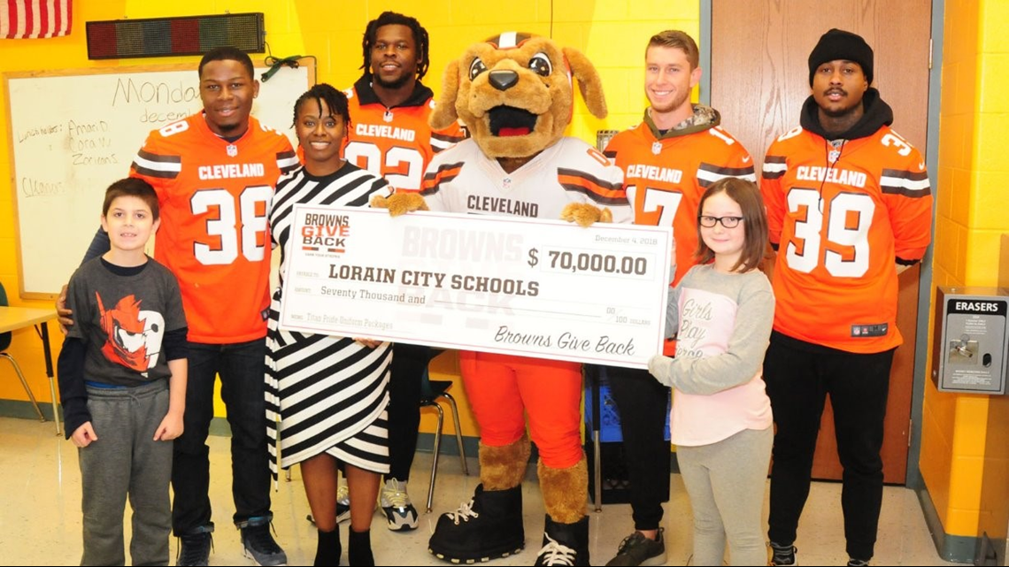 Browns Give Back  Cleveland Browns 