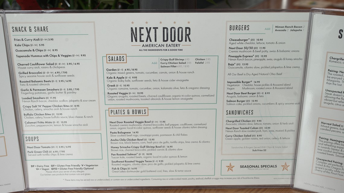 FIRST LOOK Next Door American Eatery Opens In Orange Village Wkyc Com   621229674 1140x641 