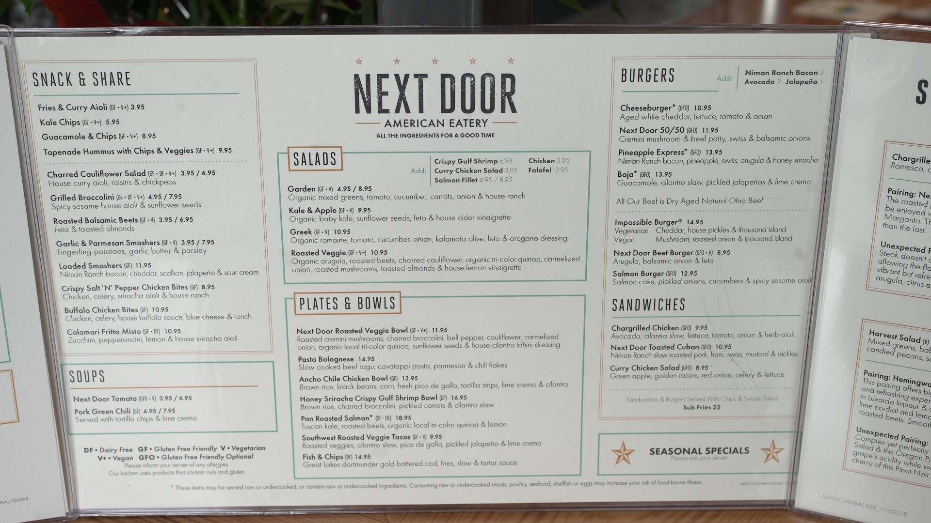 FIRST LOOK Next Door American Eatery opens in Orange Village