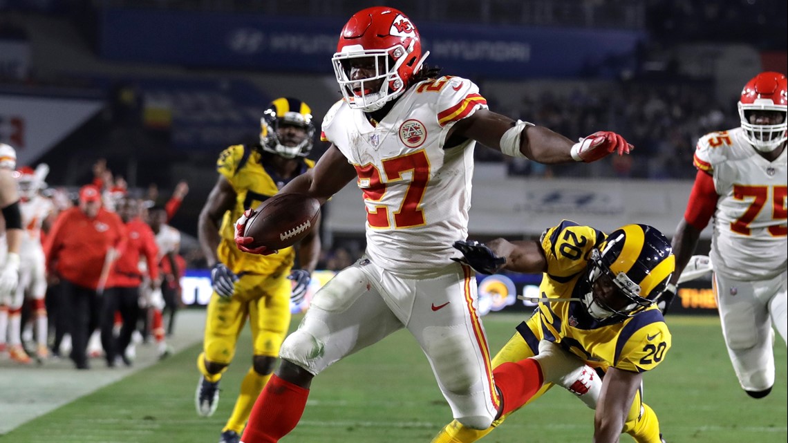 Did the nfl shop find a box of old Kareem Hunt jerseys or somthing. :  KansasCityChiefs