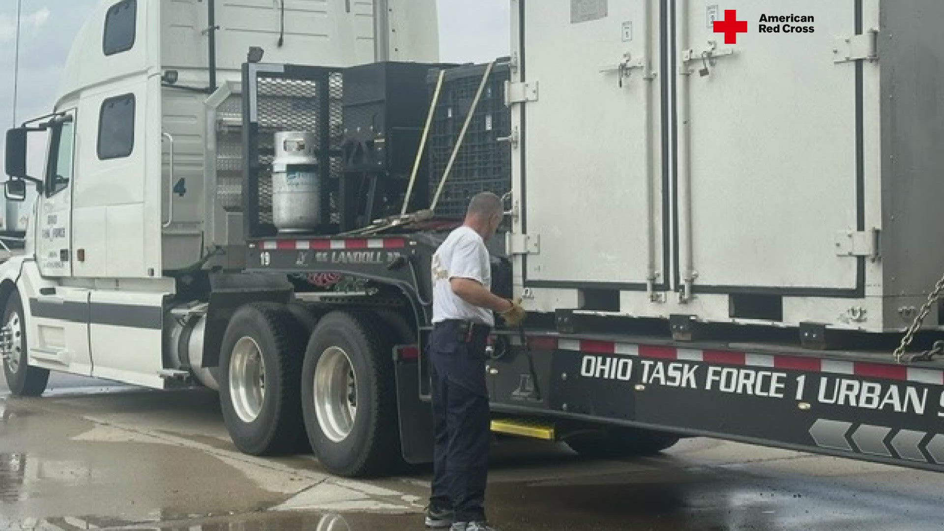 Ohio volunteers are heading to Florida to give aid, while flights are now getting canceled in Cleveland.