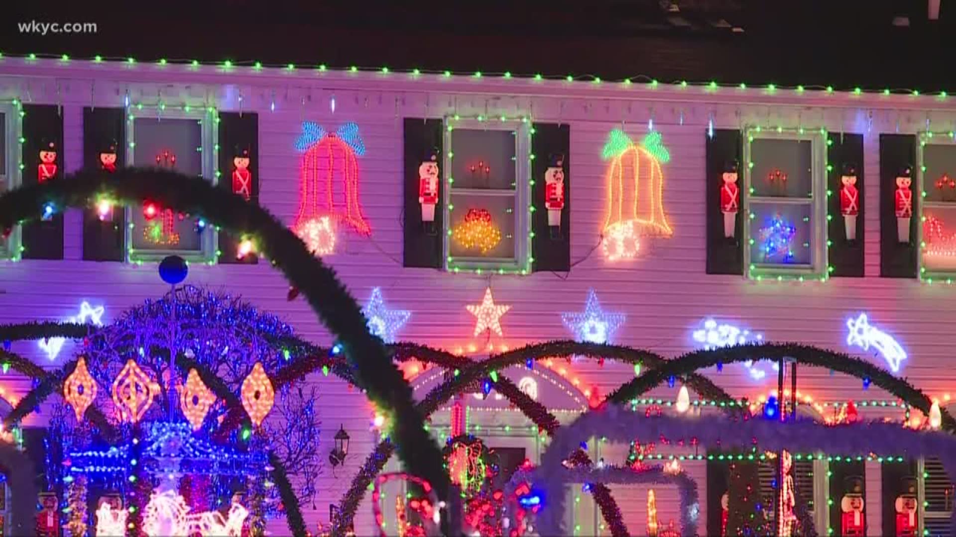 A local must-see light display in Strongsville that also has national attention has raised money for sick children for more than 25 years.