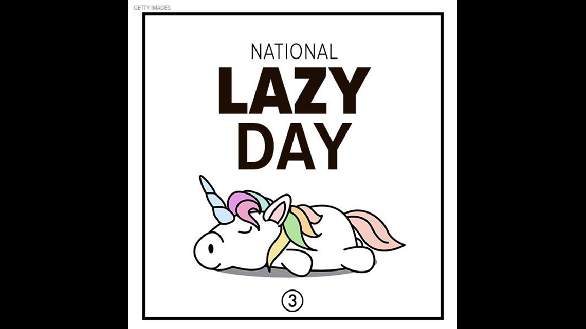 It's NationalLazyDay and we want to see how you're celebrating!