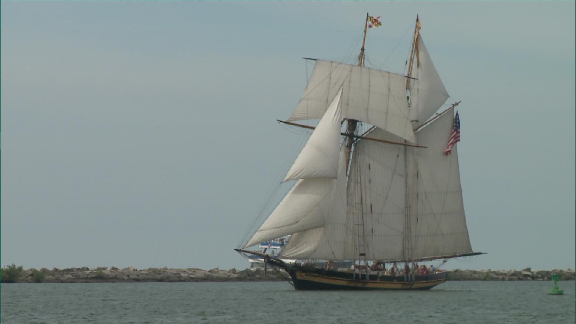 The Tall Ships Festival brings vessels large and small to the Port of Cleveland.