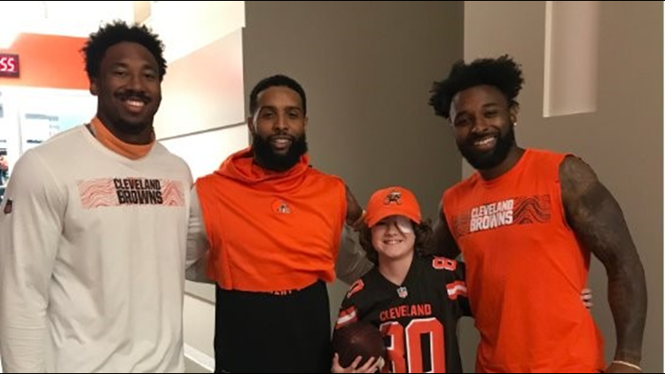 12-year-old cancer survivor to help announce Cleveland Browns selection at  NFL Draft