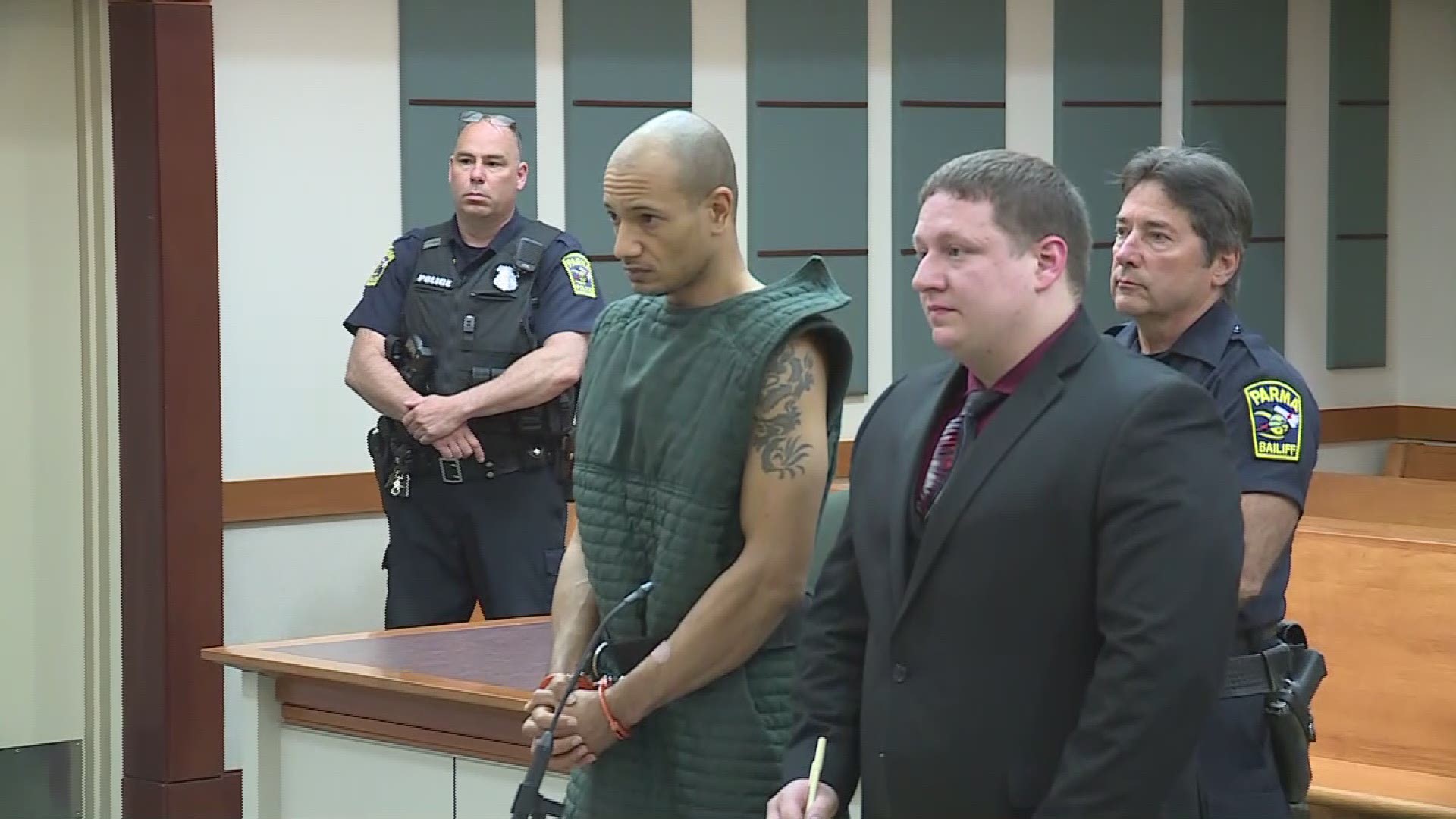 Jason Shorter appears in court after being charged in 22-month-old son's death