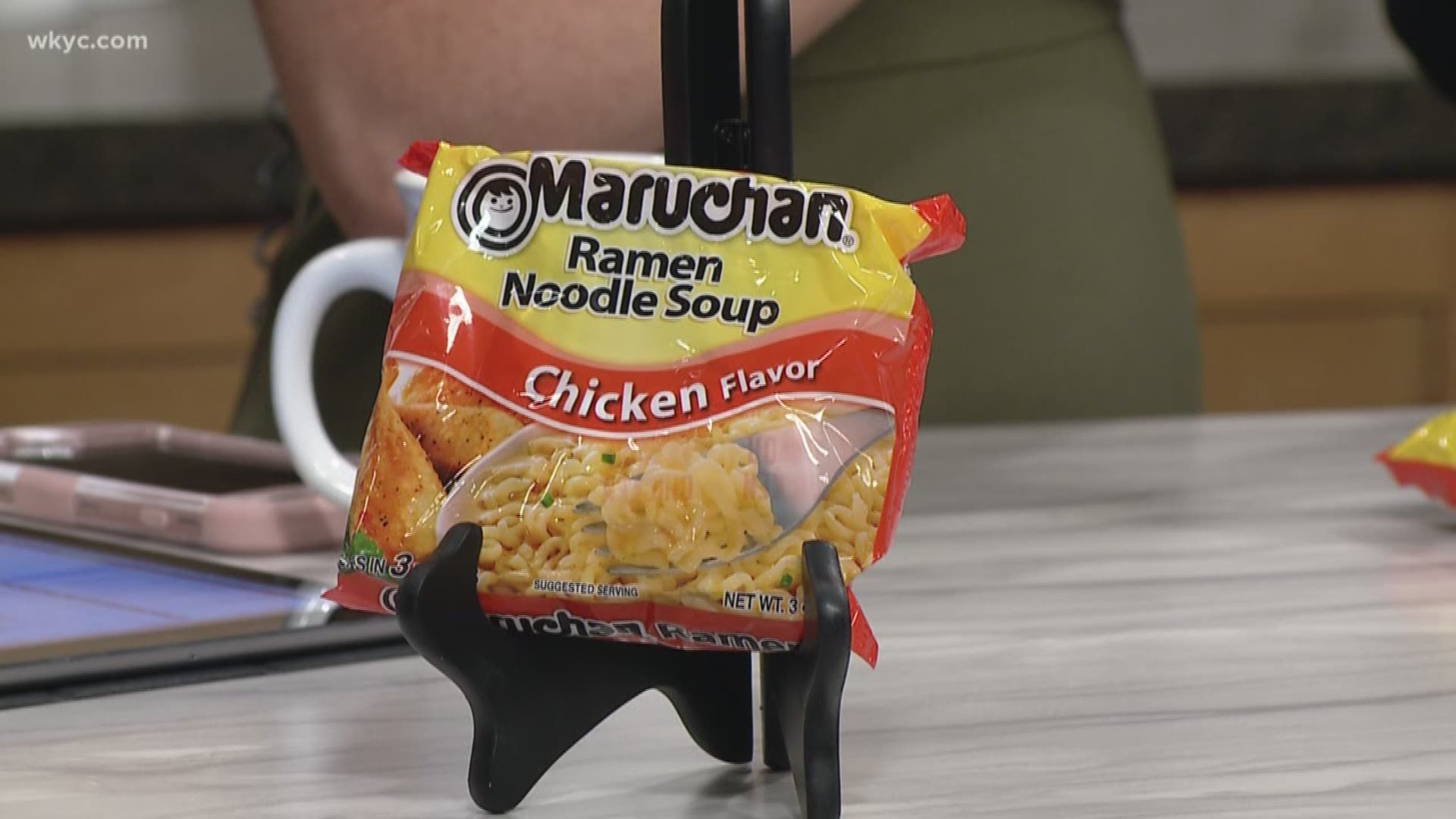 Nov. 14, 2018: What?!?! We found out that Maureen Kyle and Hollie Strano have never eaten Ramen noodles. So we had them try some live on TV.