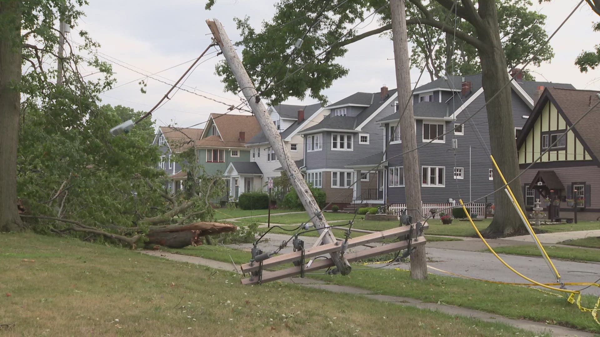 Two tornadoes touched down in Avon Lake and Brook Park on Tuesday just before 4 p.m. Two more came down in Brecksville and Waite Hill after 4:20 p.m.