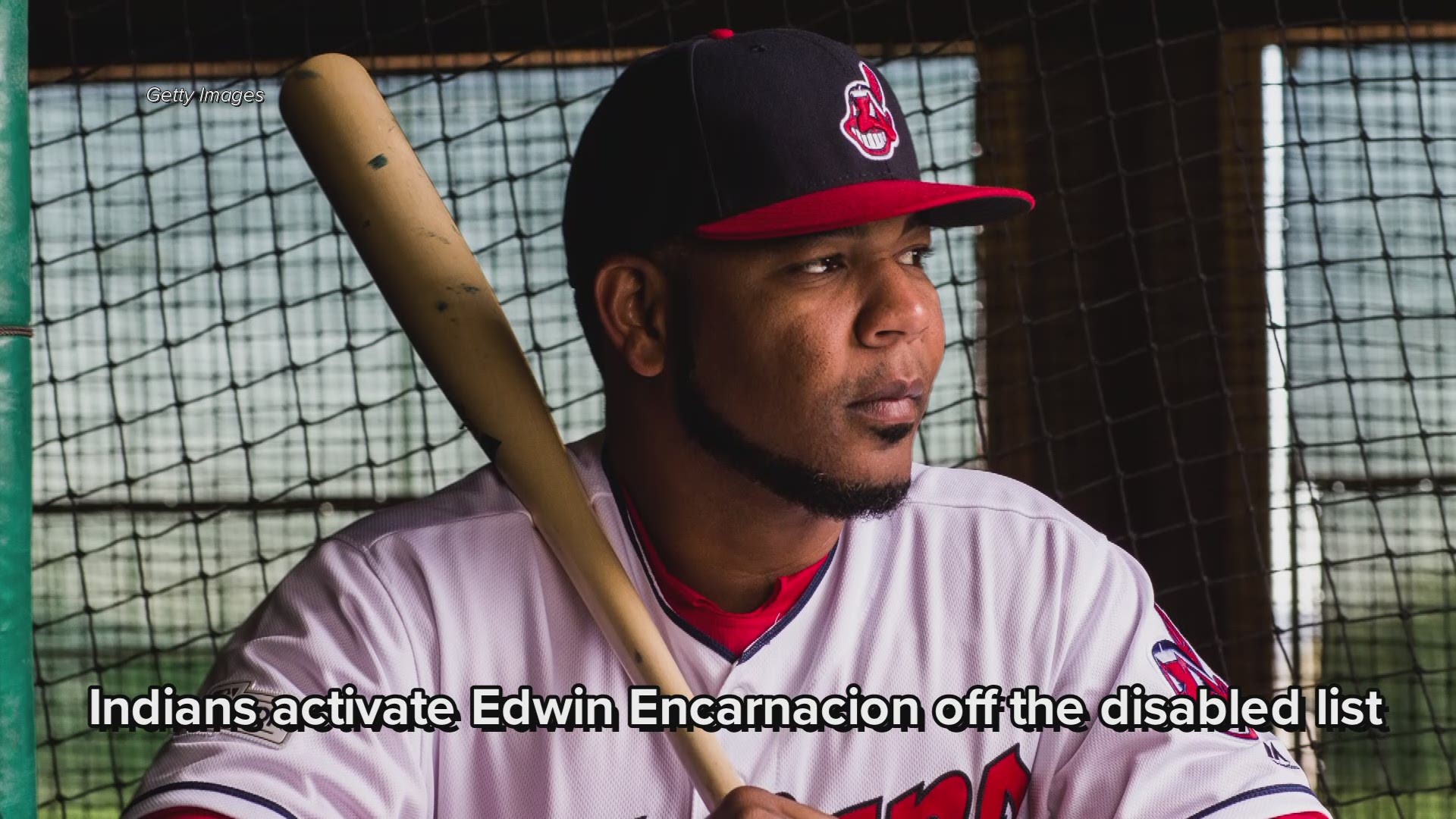 Cleveland Indians activate Edwin Encarnacion, place Rajai Davis on 10-day disabled list