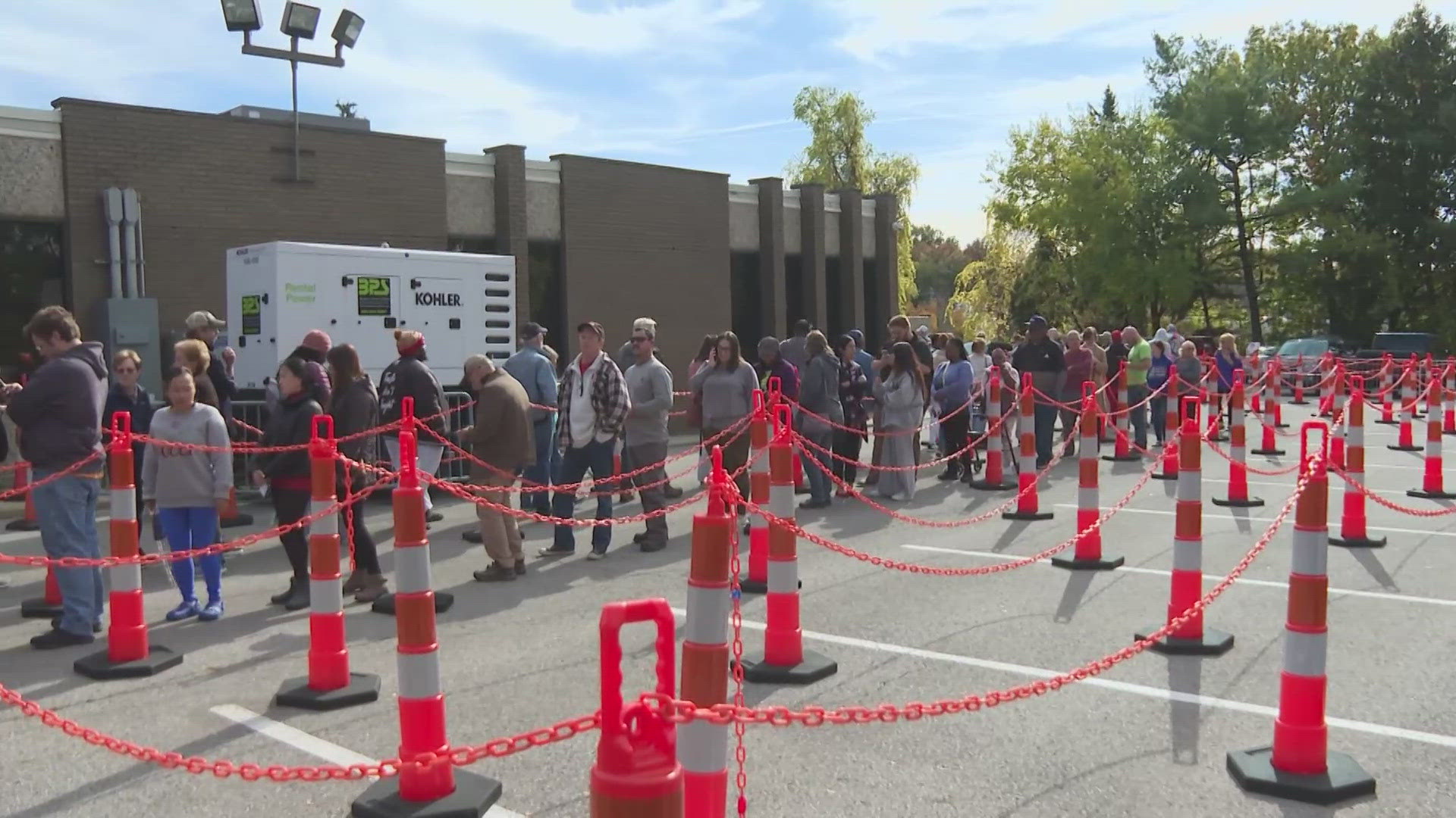 We have one more week of early voting and Northeast Ohio counties are seeing big numbers. Matt Rascon checks out the crowd at the Summit County Board of Elections. 