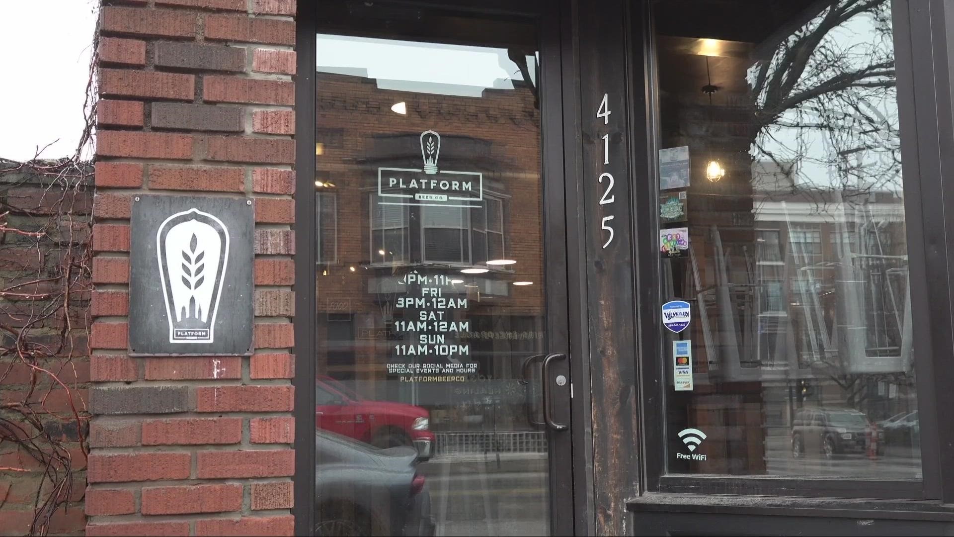 Platform Beer Co. has closed its tap room in Cleveland and has ceased production on all but three beers.