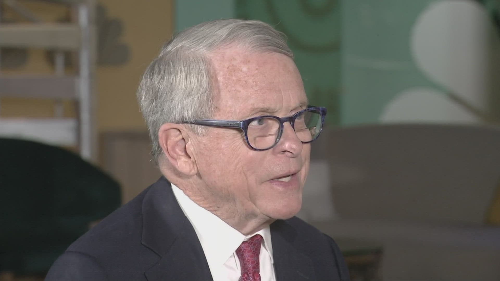 Here is what Ohio Gov. Mike DeWine told 3News' Christi Paul about his reaction to former President Donald Trump facing criminal charges.