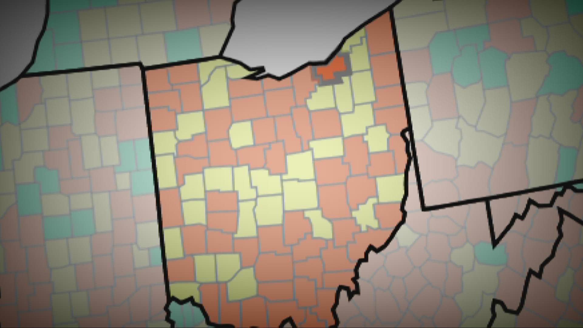 The CDC provided updates on COVID-19 community levels in Ohio on Thursday, as well as its investigation into the E. coli outbreak.
