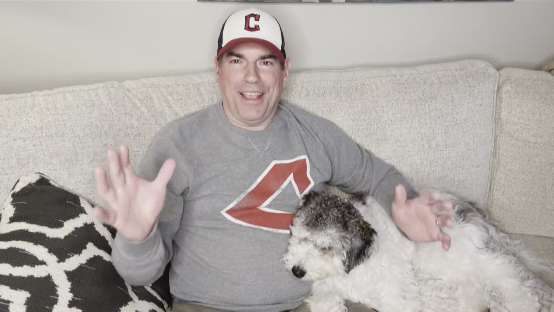 'Thank you so much for the love and the support,' Dave said while announcing his return to WKYC.
