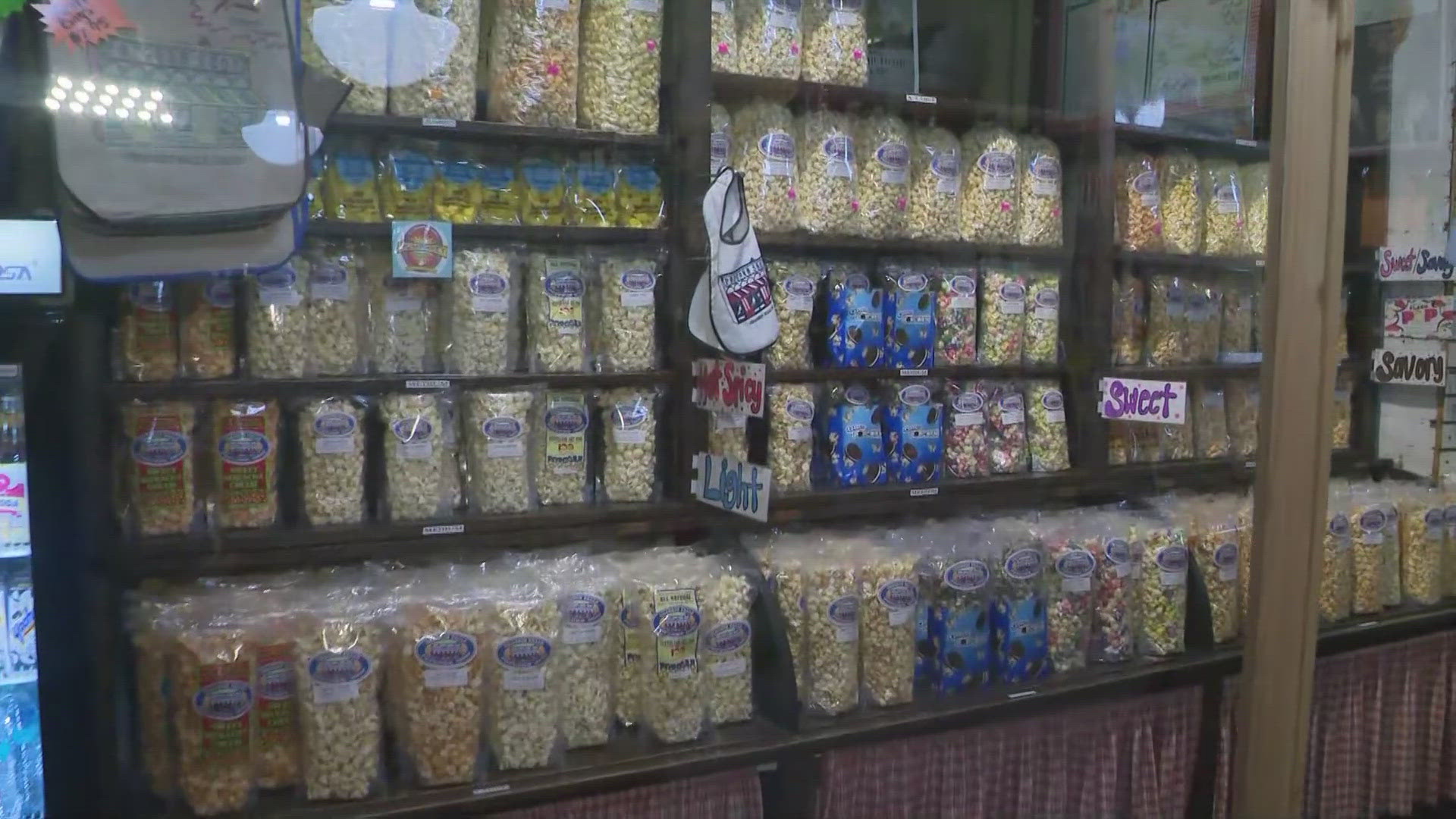 The event is being held to help support the Chagrin Falls Popcorn Shop, which has been impacted by a construction project in the area.