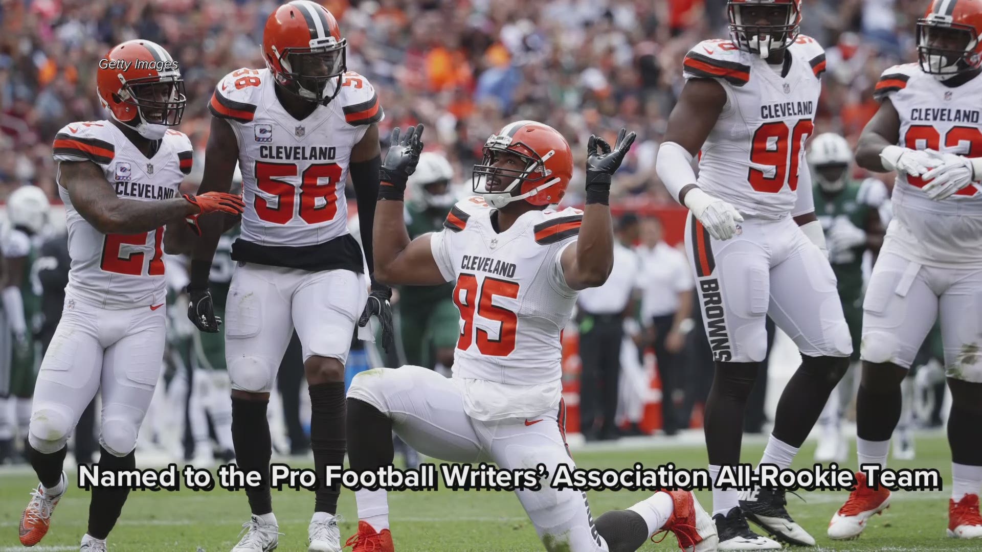 Cleveland Browns believe easy-going Myles Garrett ready to wreak havoc on opposing quarterbacks