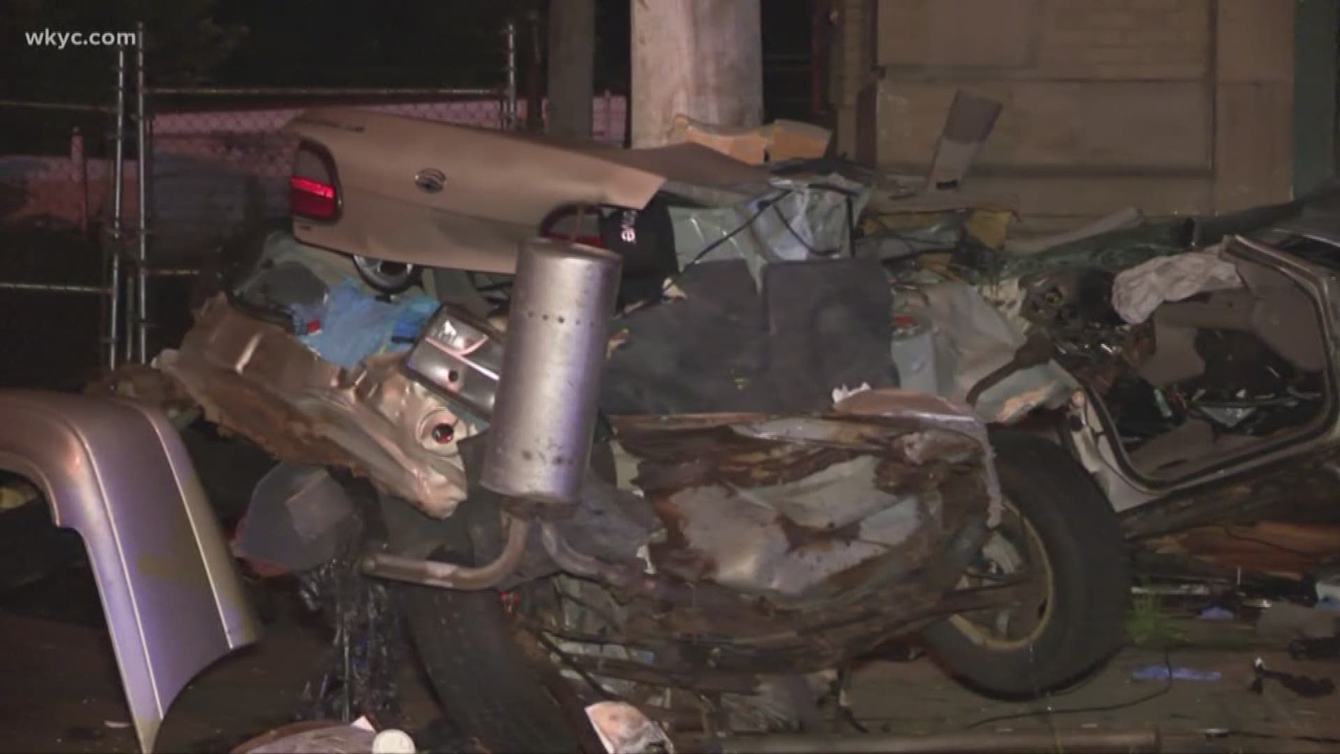 May 31, 2019: A serious crash is being investigated by Cleveland police and their Accident Investigation Unit. Police say two people died Thursday night when a car crashed on East 131 Street at Bartlett Avenue. Both were found dead when emergency crews arrived around 11:30 p.m.